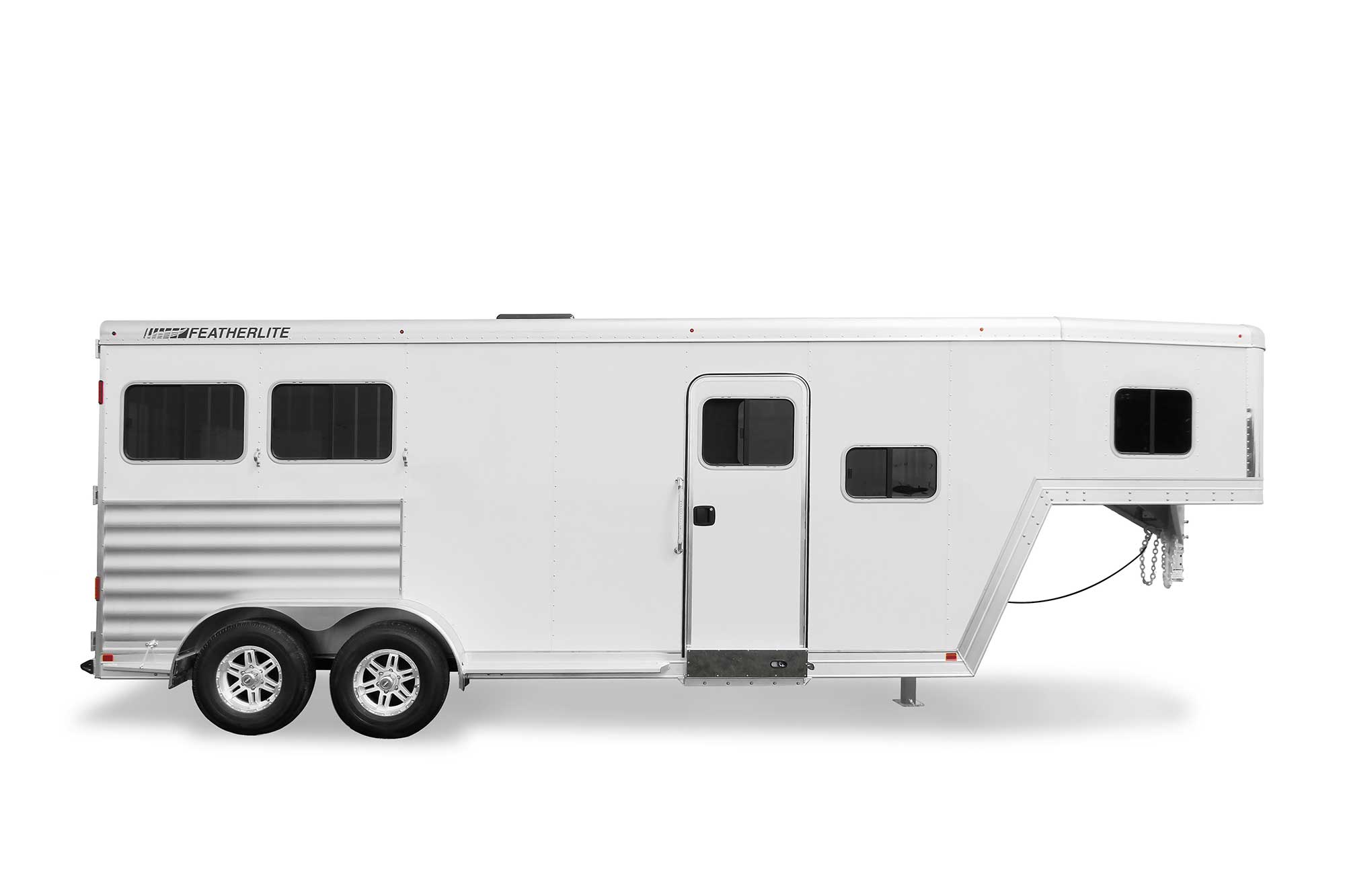 Horse Trailers with Living Quarters - Model 7841 - Featherlite Trailers