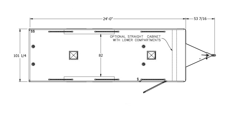 Model 4410 Car Trailer (24′)