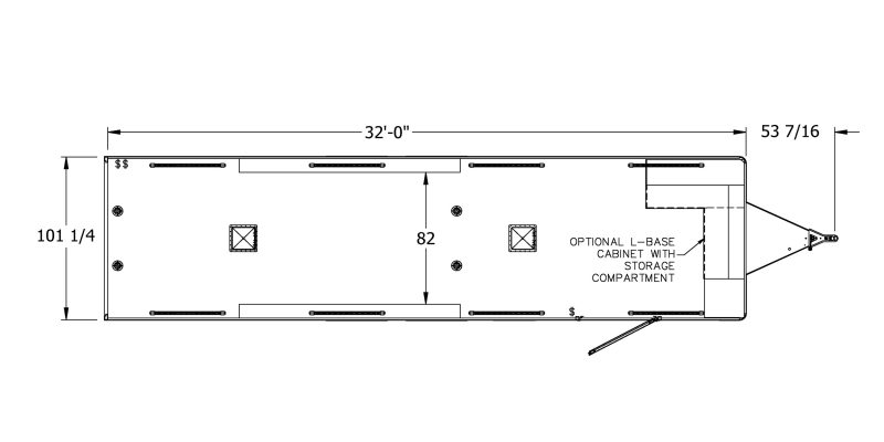 Model 4410 Car Trailer (32′)