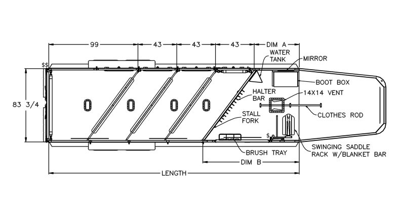 Model 9600 Premier Tack (4H)